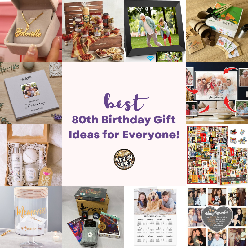 Finding the Perfect Gift: 10 Best 80th Birthday Gift Ideas for Everyone!