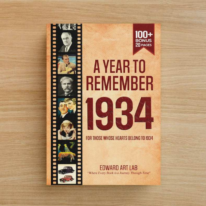 Celebrating Special Year 1934 Book - Books About the 1990s