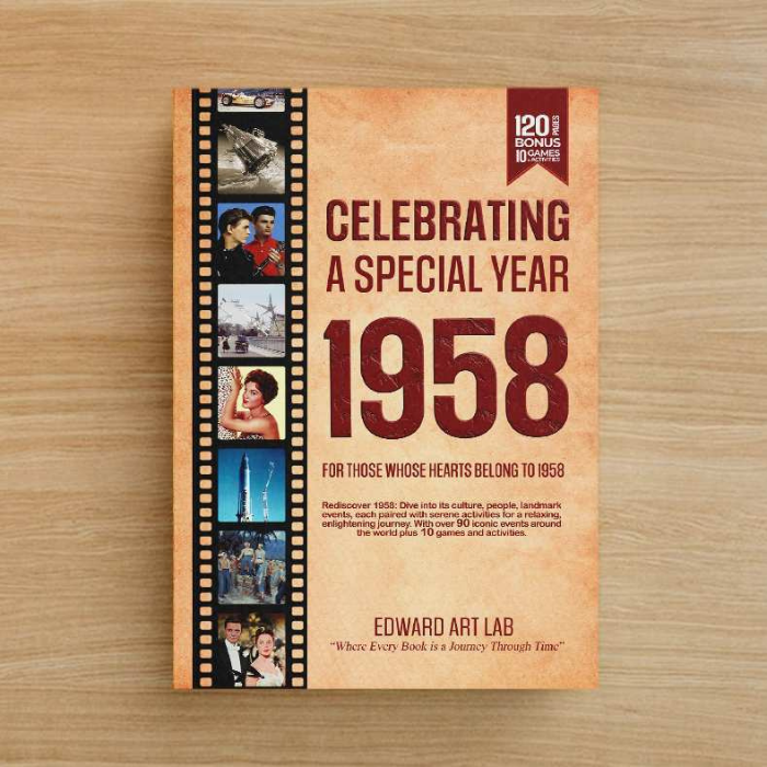 Celebrating Special Year 1958 Book - Books About the 1990s