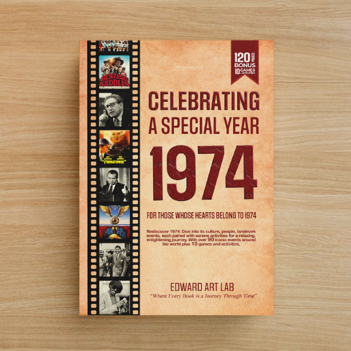 Celebrating Special Year 1974 Book - Books About the 1990s